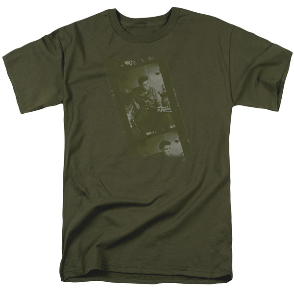 Elvis Presley - Army Adult Regular Fit Short Sleeve