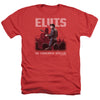 Elvis Presley - Return Of The King Adult Regular Fit Heather Short Sleeve