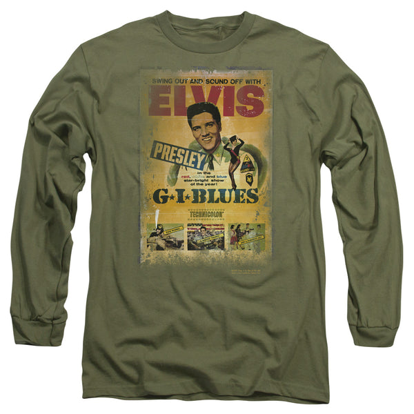 Elvis Presley - Gi Blues Poster Adult Long Sleeve