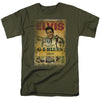 Elvis Presley - Gi Blues Poster Adult Regular Fit Short Sleeve