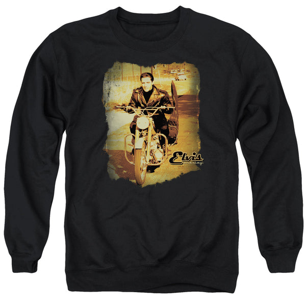Elvis Presley - Hit The Road Adult Crewneck Sweatshirt
