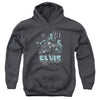 Elvis Presley - 68 Leather Youth Hooded Sweatshirt