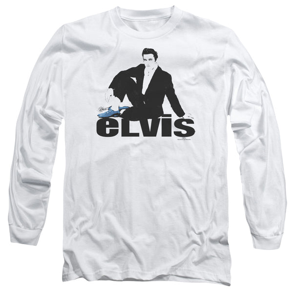 Elvis Presley - Blue Suede Adult Long Sleeve