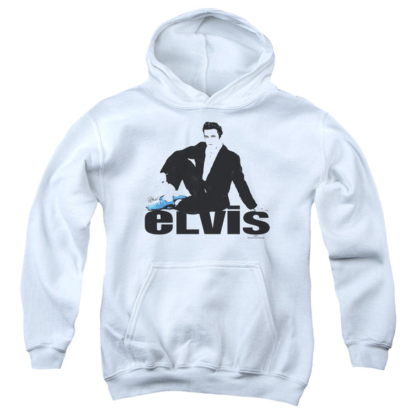 Elvis Presley - Blue Suede Youth Hooded Sweatshirt