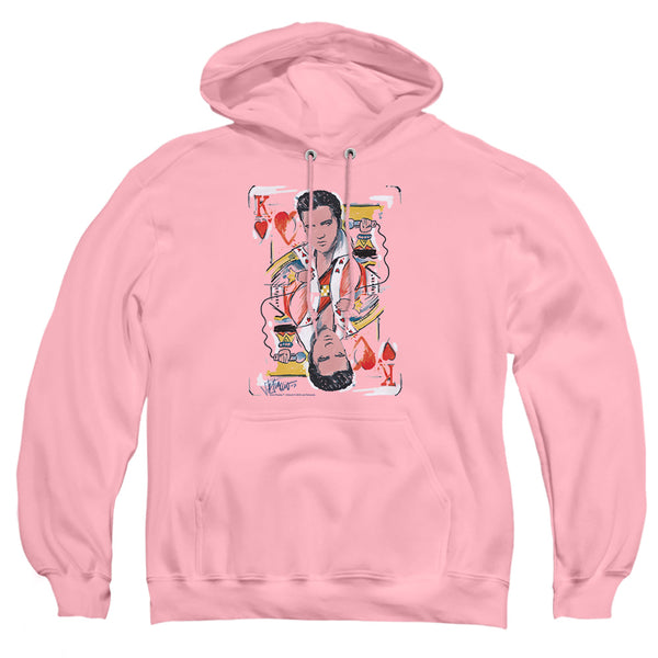 Elvis Presley - King Of Hearts Adult Pullover Hoodie
