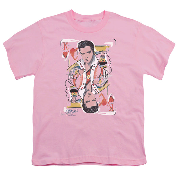 Elvis Presley - King Of Hearts Youth Short Sleeve