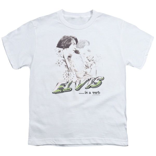 Elvis Presley - Elvis Is A Verb Youth Short Sleeve