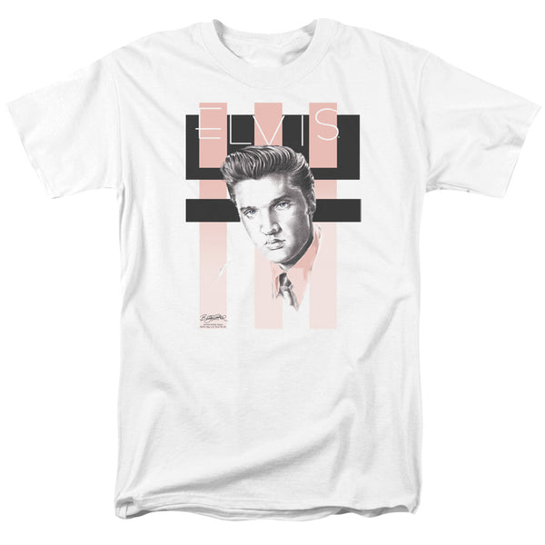 Elvis Presley - Retro Adult Regular Fit Short Sleeve