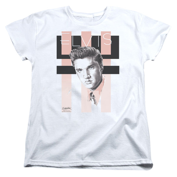 Elvis Presley - Retro Women's Short Sleeve