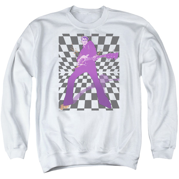 Elvis Presley - Lets Rock Adult Crewneck Sweatshirt