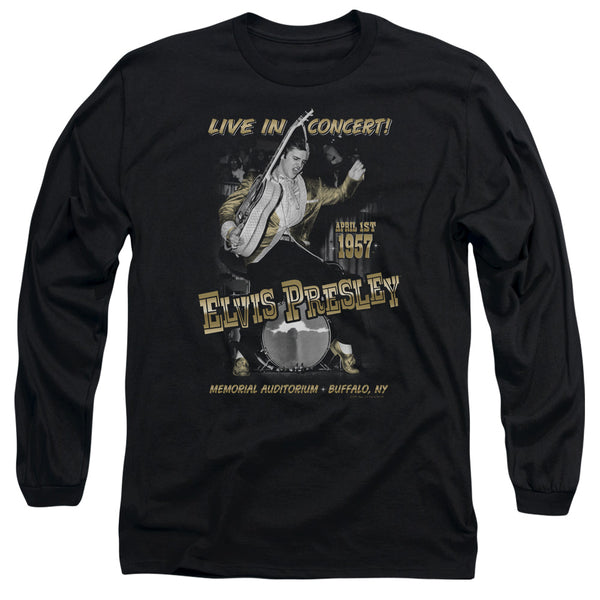 Elvis Presley - Live In Buffalo Adult Long Sleeve