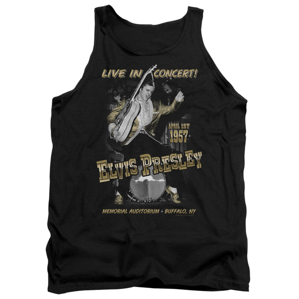 Elvis Presley - Live In Buffalo Adult Tank Top