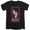 Elvis Presley - Elvis Is Adult Slim Fit V Neck Cotton