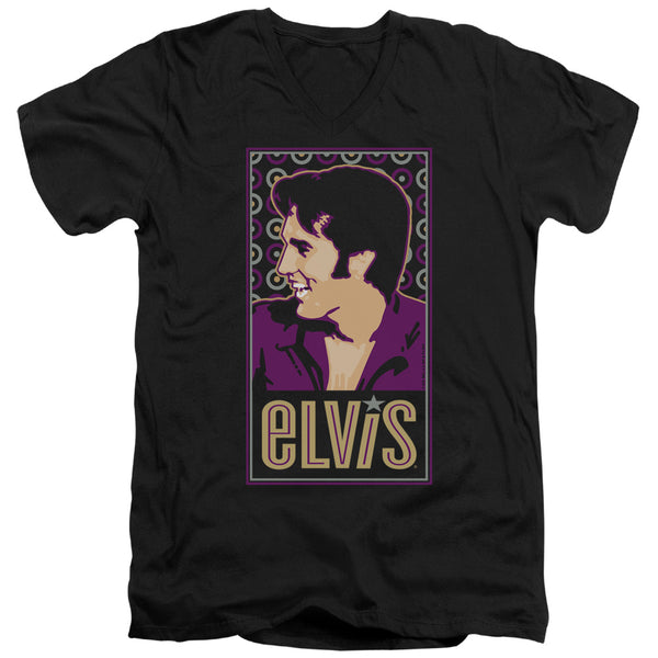 Elvis Presley - Elvis Is Adult Slim Fit V Neck Cotton