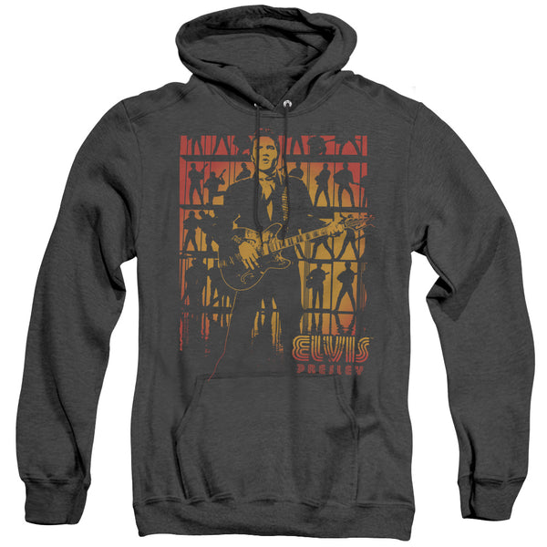 Elvis Presley - Comeback Spotlight Adult Heather Hoodie