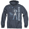 Elvis Presley - One Night Only Adult Heather Hoodie
