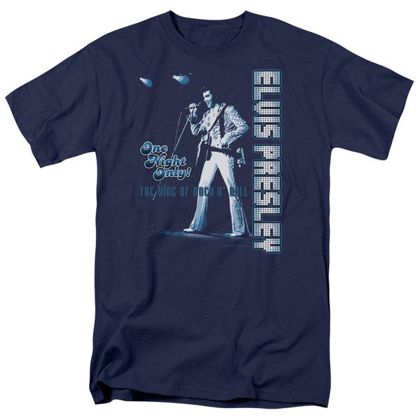 Elvis Presley - One Night Only Adult Regular Fit Short Sleeve