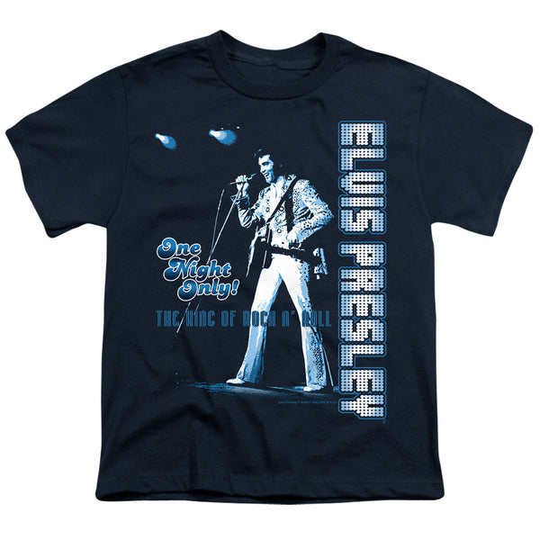 Elvis Presley - One Night Only Youth Short Sleeve