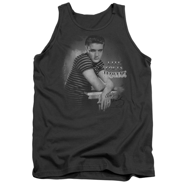 Elvis Presley - Trouble Adult Tank Top