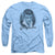 Elvis Presley - Blue Suede Fade Adult Long Sleeve