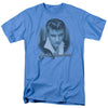 Elvis Presley - Blue Suede Fade Adult Regular Fit Short Sleeve