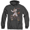 Elvis Presley - Hit The Lights Adult Heather Hoodie