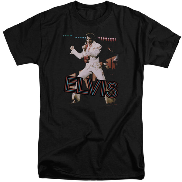 Elvis Presley - Hit The Lights Adult Tall Fit Short Sleeve