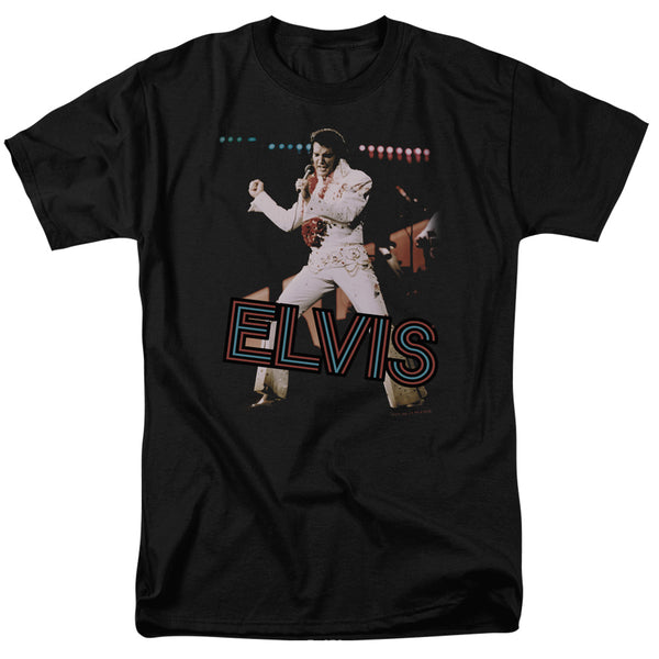 Elvis Presley - Hit The Lights Adult Regular Fit Short Sleeve