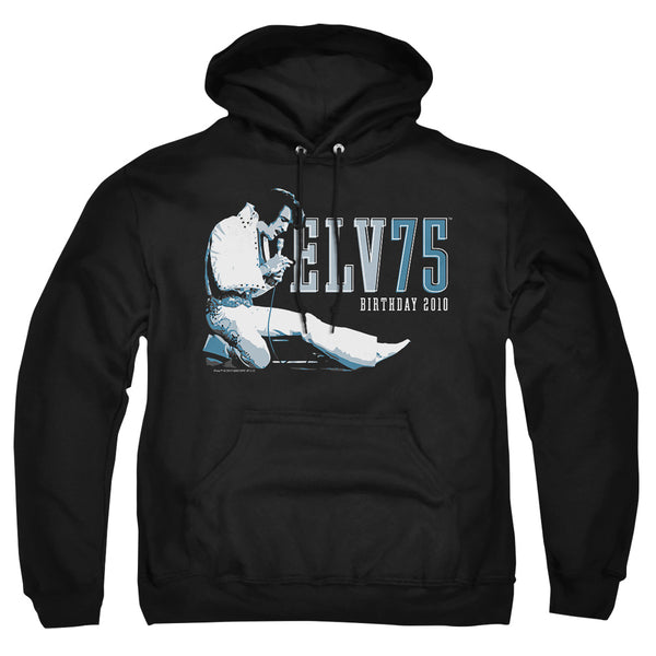 Elvis Presley - Elv 75 Logo Adult Pullover Hoodie