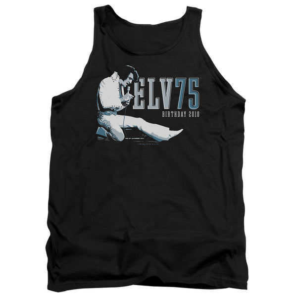 Elvis Presley - Elv 75 Logo Adult Tank Top