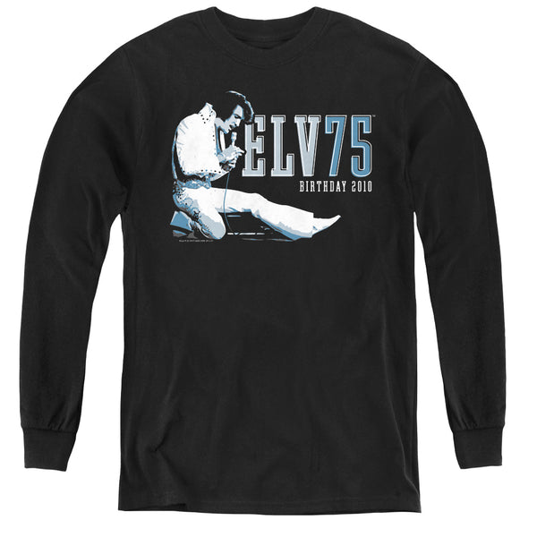 Elvis Presley - Elv 75 Logo L - S Youth