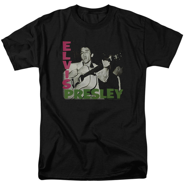 Elvis Presley - Elvis Presley Album Adult Regular Fit Short Sleeve