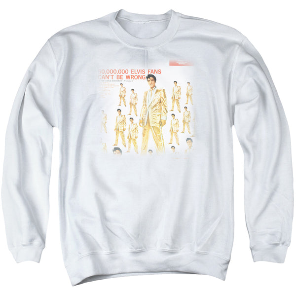 Elvis Presley - 50 Million Fans Adult Crewneck Sweatshirt