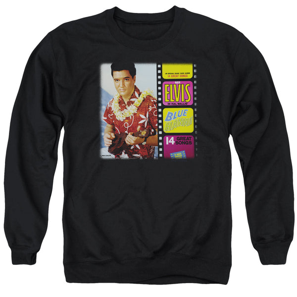 Elvis Presley - Blue Hawaii Album Adult Crewneck Sweatshirt