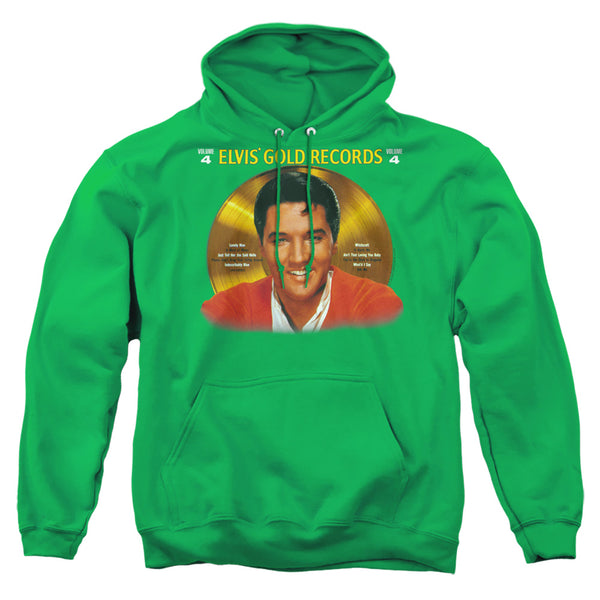 Elvis Presley - Gold Records Adult Pullover Hoodie