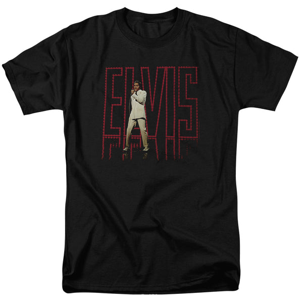 Elvis Presley - Elvis 68 Album Adult Regular Fit Short Sleeve