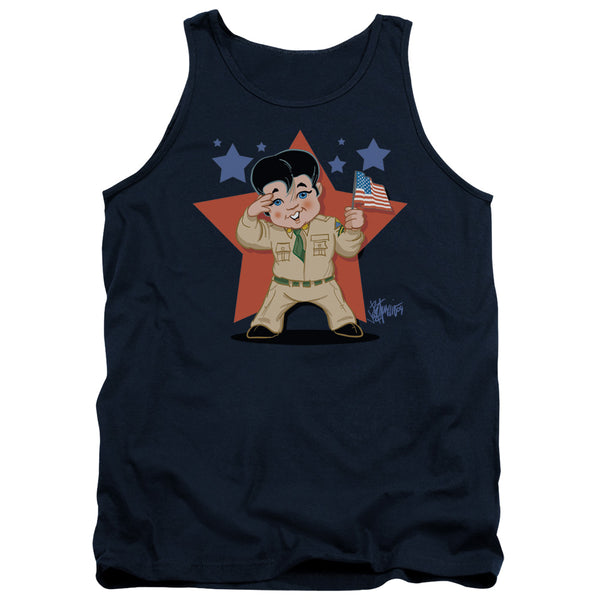 Elvis Presley - Lil G I Adult Tank Top