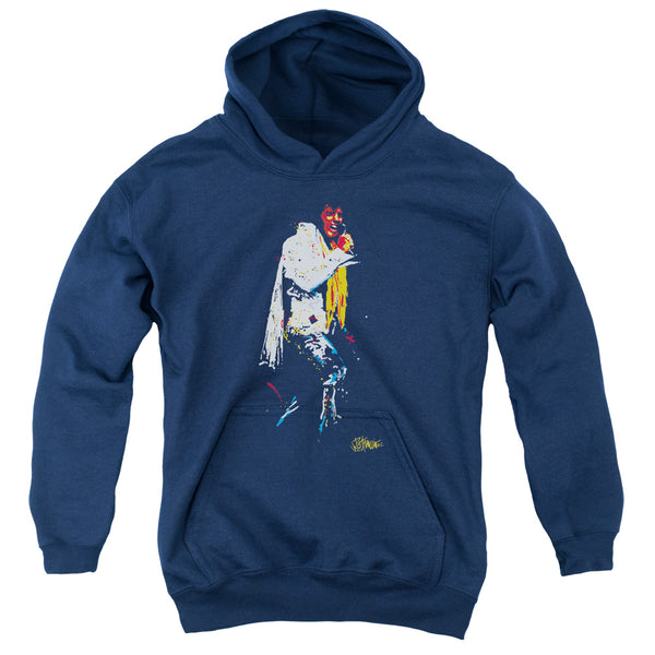 Elvis Presley - Yellow Scarf Youth Hooded Sweatshirt
