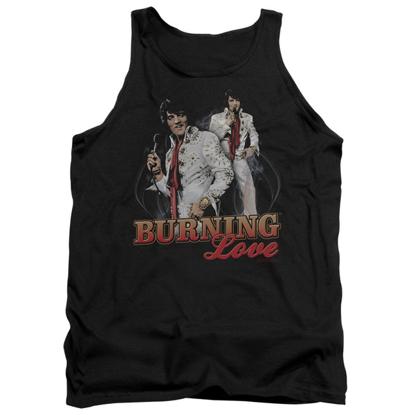Elvis Presley - Burning Love Adult Tank Top