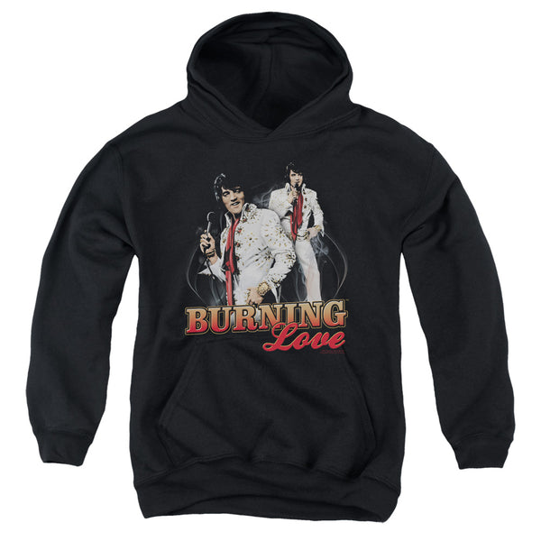 Elvis Presley - Burning Love Youth Hooded Sweatshirt