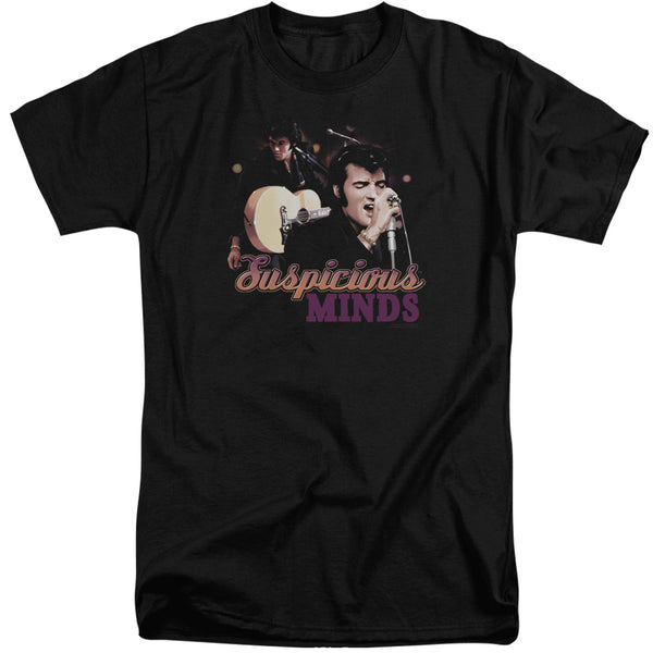 Elvis Presley - Suspicious Minds Adult Tall Fit Short Sleeve