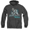 Elvis Presley - Shake Rattle & Roll Adult Heather Hoodie