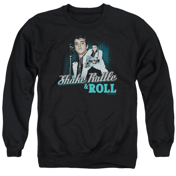 Elvis Presley - Shake Rattle & Roll Adult Crewneck Sweatshirt