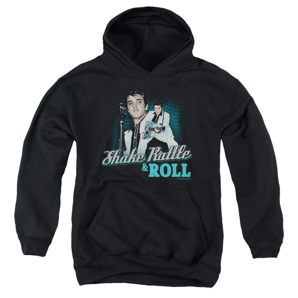 Elvis Presley - Shake Rattle & Roll Youth Hooded Sweatshirt