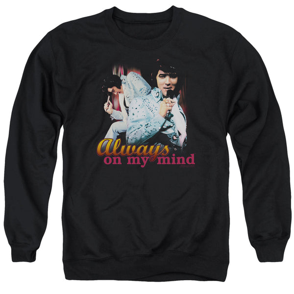 Elvis Presley - Always On My Mind Adult Crewneck Sweatshirt