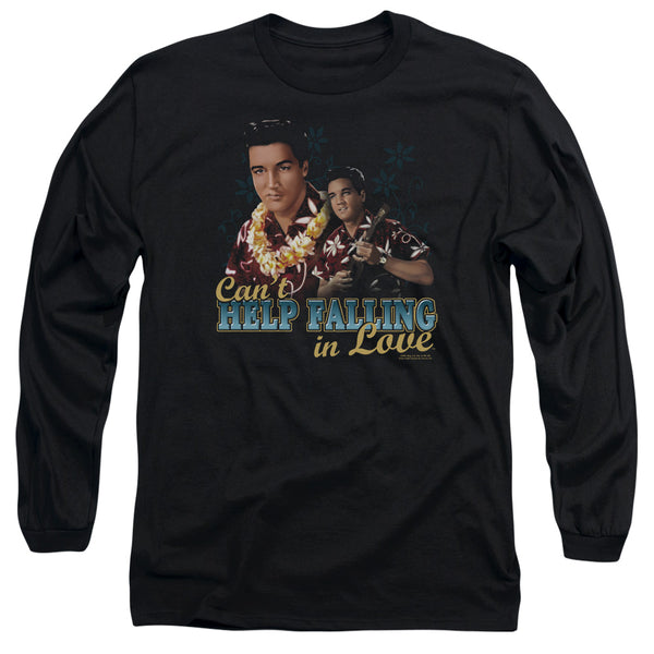 Elvis Presley - Cant Help Falling Adult Long Sleeve