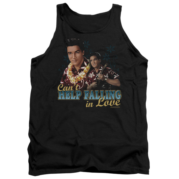 Elvis Presley - Cant Help Falling Adult Tank Top