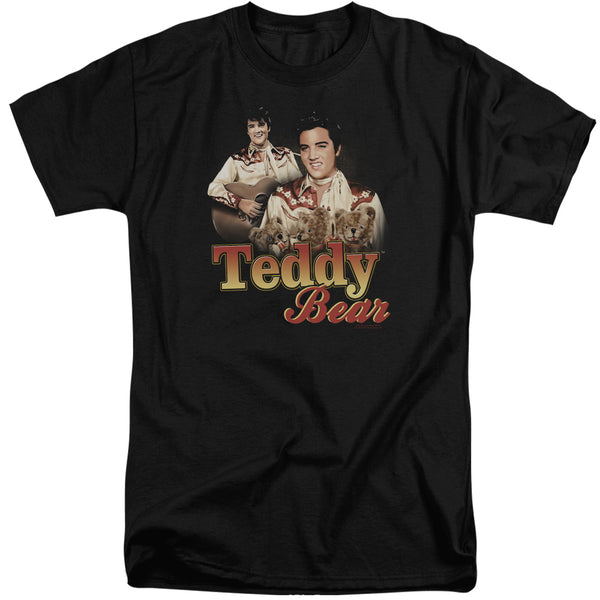 Elvis Presley - Teddy Bear Adult Tall Fit Short Sleeve