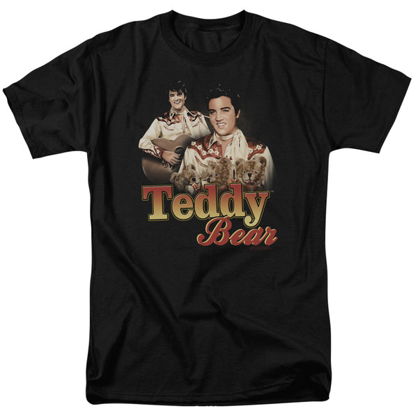 Elvis Presley - Teddy Bear Adult Regular Fit Short Sleeve