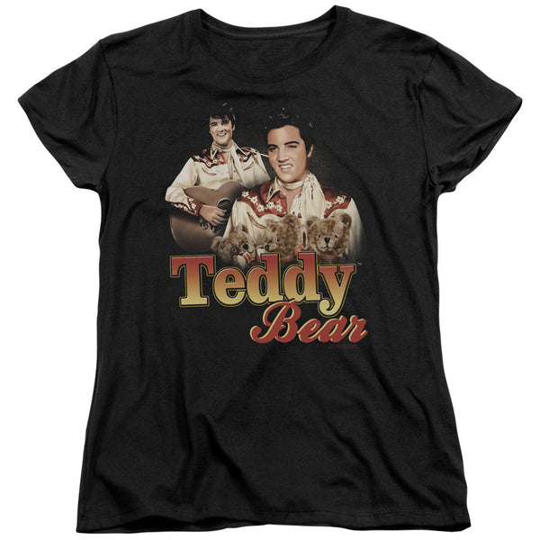 Elvis Presley - Teddy Bear Women's Short Sleeve